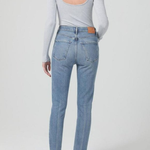 Citizens of Humanity Jolene High Rise Straight Jeans Dimple Size 31 NWT - Picture 2 of 6
